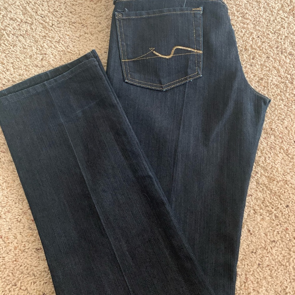 Size 30 7 for all mankind jeans.